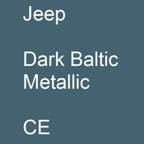 Jeep, Dark Baltic Metallic, CE.